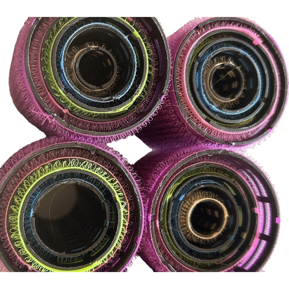 Goody Hair Rollers Self Holding Zip Pouch Set Of 28 Curlers 5 sizes - Picture 3 of 5